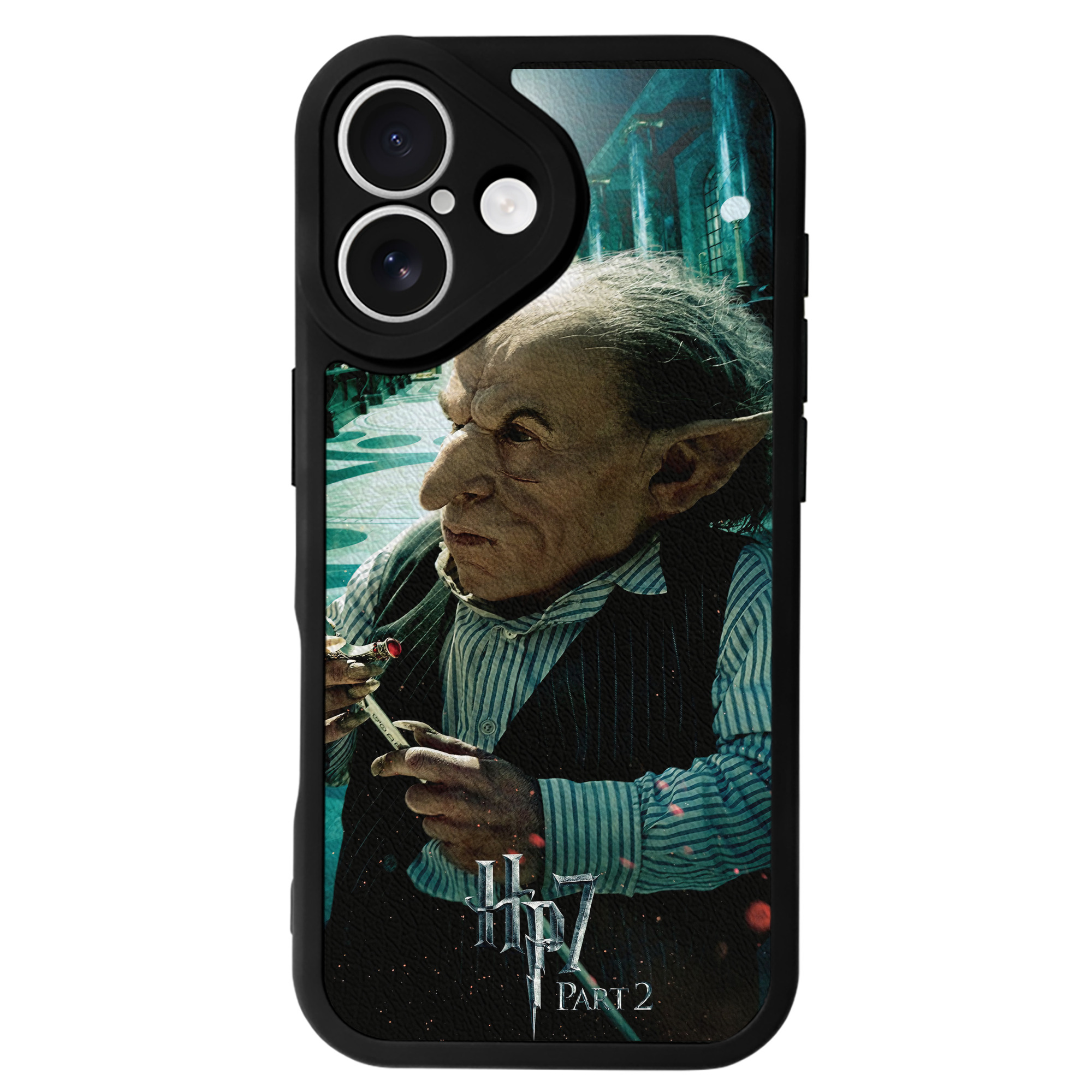 （画像用） Harry Potter ハリー・ポッターシリーズ 【iPhone 16シリーズ対応】シリコンスマホケース（レザー調） 材質：シリコン